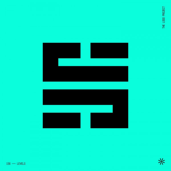 156 Levelslogo logoinspiration logomark blackandwhite brandidentity branding graphicdesign icon mark monogram typography vector creative artwork logotype designer levels
