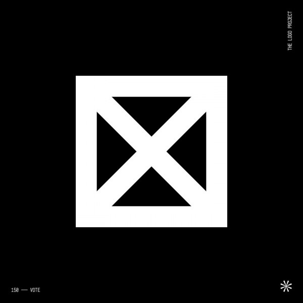 150 Votelogo logoinspiration logomark blackandwhite brandidentity branding graphicdesign icon mark monogram typography vector creative artwork logotype designer vote box cross
