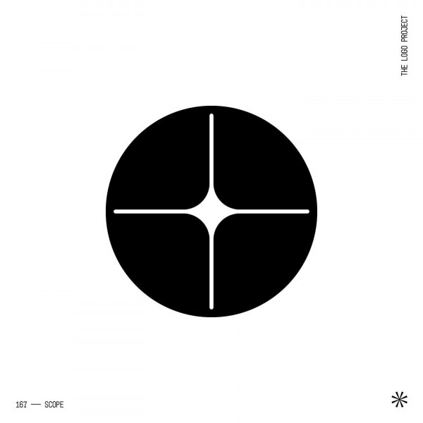 167 — Scopelogo logoinspiration logomark blackandwhite brandidentity branding graphicdesign icon mark monogram typography vector creative artwork logotype designer scope