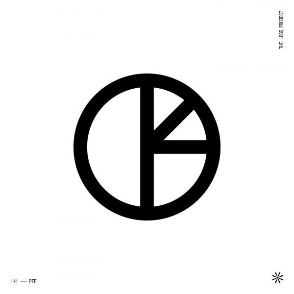 141 Pielogo logoinspiration logomark blackandwhite brandidentity branding graphicdesign icon mark monogram typography vector creative artwork logotype designer pie circle